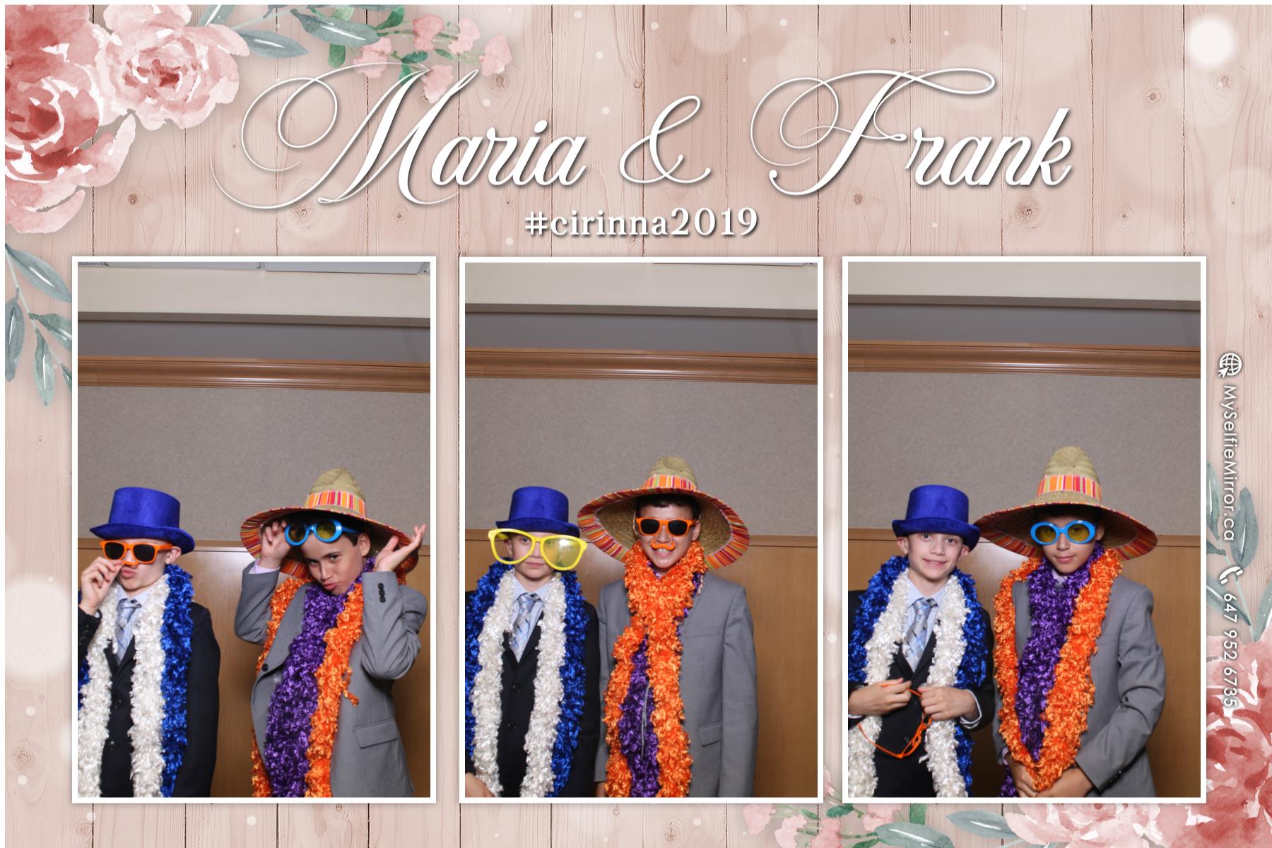 Wedding of Frank and Maria  | View more photos from the event at gallery.myselfiemirror.ca/u/romanmyselfiemirrorca/Wedding-of-Frank-and-Maria
